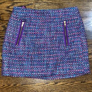JCREW factory plaid skirt size 4